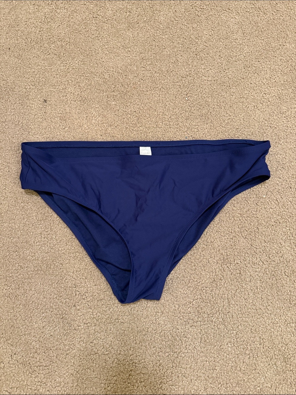 Women's Navy Bikini Bottom - Classic Swim Brief